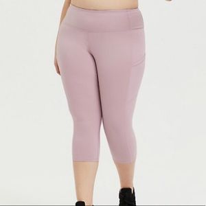 Torrid 3 Mauve Active Leggings